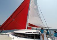 sailing team on deck cockpit yacht